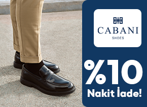 Mepaş Sanal Kartlılara Cabani Ayakkabı Harcamalarında %10 Nakit İade!