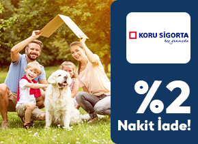 Mepaş Sanal Kartlılara Koru Sigorta’da %2 Nakit İade!