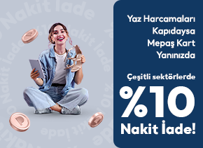 Mepaş Sanal Kart’tan Seçili Markalarda %10 Nakit İade!