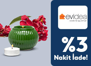 MepaşKart ile Evidea Mağazalarından Yapacağınız Alışverişlerde %3 Nakit İade Fırsatı Sizi Bekliyor.