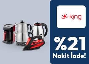 MepaşKart’lılara King Harcamalarında %21 Nakit İade!