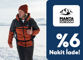 MepaşKart ile Manta Outdoor Mağazalarından Yapacağınız Alışverişlerde %6 Nakit İade Fırsatı Sizi Bekliyor.