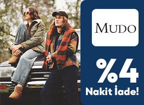 MepaşKart ile Mudo Harcamalarında %4 Nakit İade!