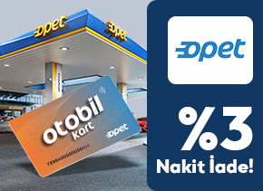 MepaşKart’tan Opet’te %3 Nakit İade!