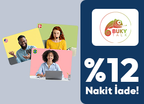 MepaşKart ile Bukytalk.com mağazalarından yapacağınız alışverişlerde %12 nakit iade fırsatı sizi bekliyor.